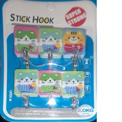 Stick Hook Super Strong Wall Hook 6pc set